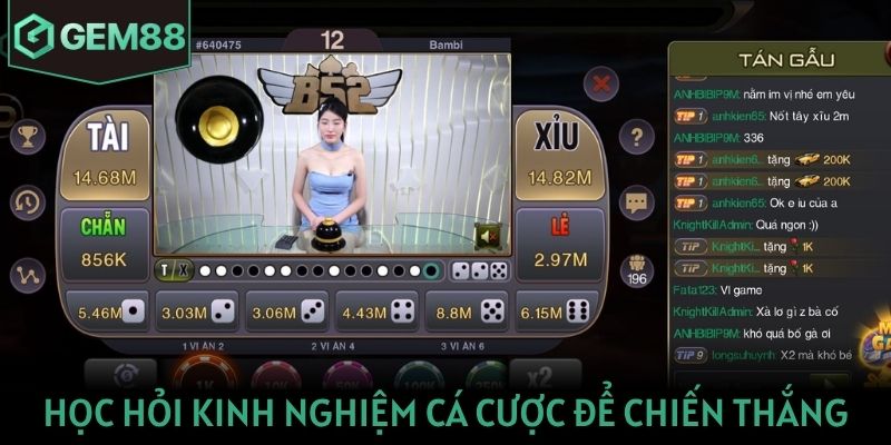 Gem88 Học hỏi kinh nghiệm cá cược để dễ dàng chiến thắng tại Gem88